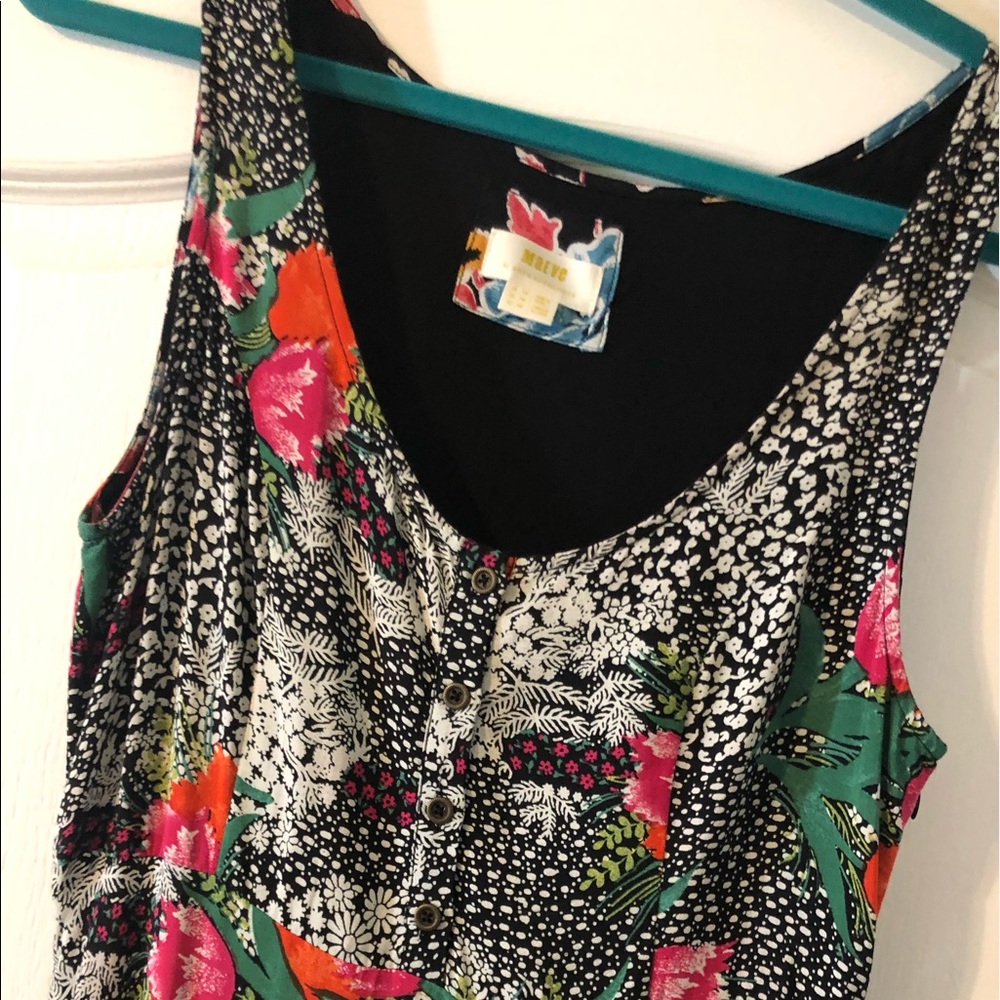 Mauve dress Anthropologie size 10 EUC